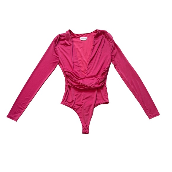 Lovers and Friends Anya Bodysuit - Hot Pink, Sz XS - Picture 7 of 14